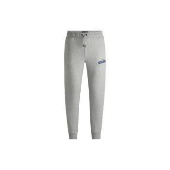 HUGO BOSS x NFL FW24 Knitted Sports Pants Men's Gray