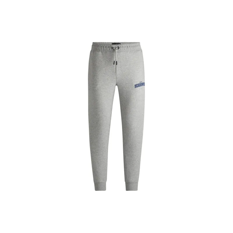 HUGO BOSS x NFL FW24 Knitted Sports Pants Men's Gray-0