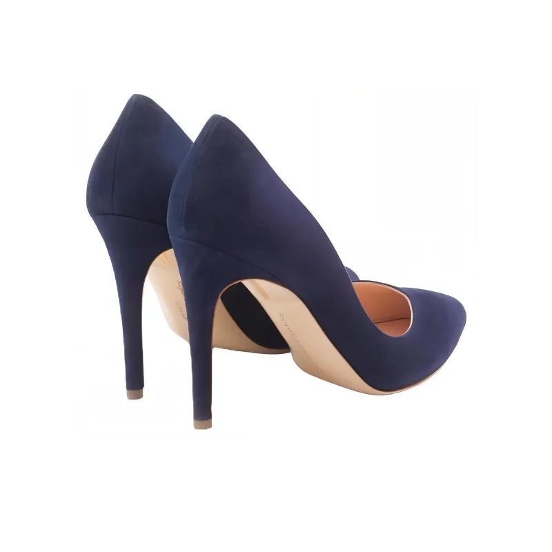 Rupert Sanderson Slim Heel High Heels 10cm Women's Marine Blue-4