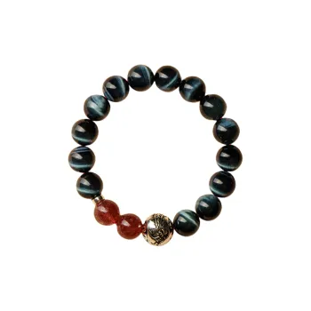 ZHIZUO Tiger's Eye Stone Bracelets Unisex