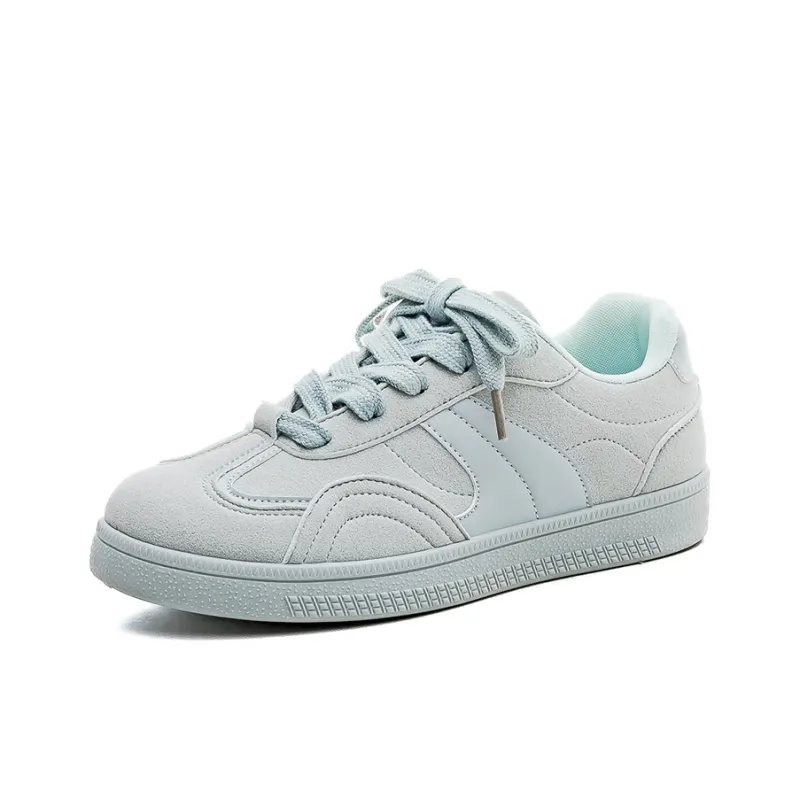 RENBEN Wear Resistant Support Height Increasing Low Top Skateboard Shoes Women's-2