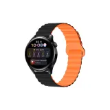 Black & Orange/Two-Tone Chain Magnetic Silicone