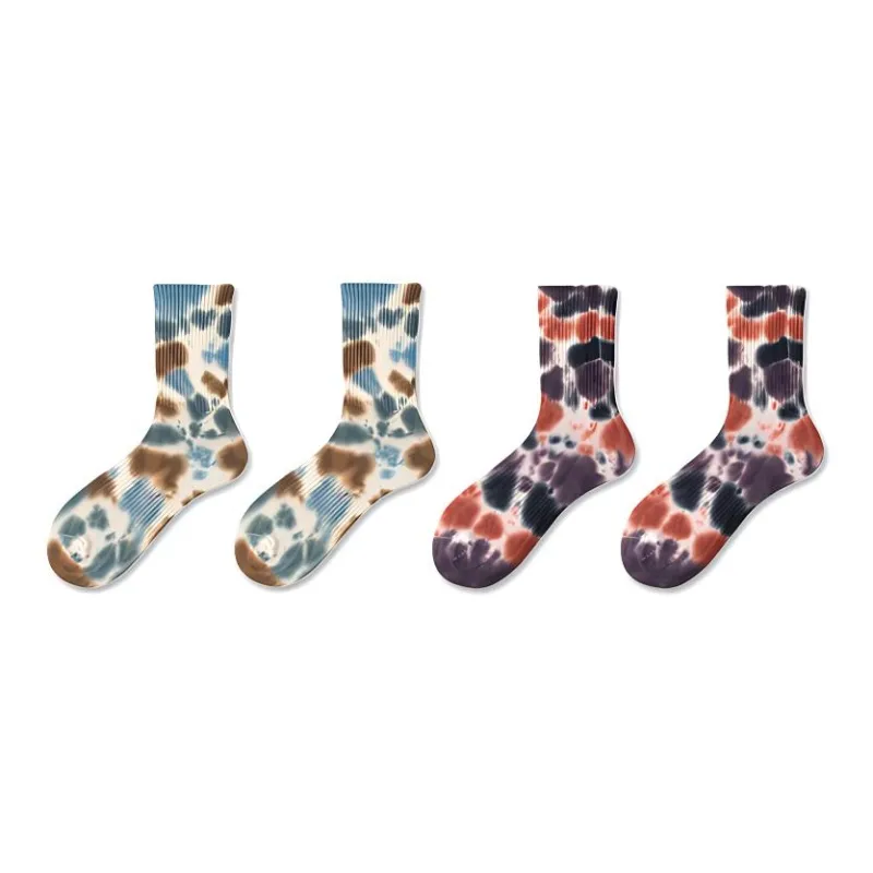 YOOKA Mid Calf Socks Unisex 4 Pack-6