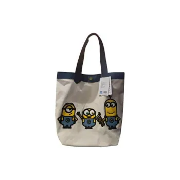 Universal Studios Canvas Handbag Regular Unisex Yellow