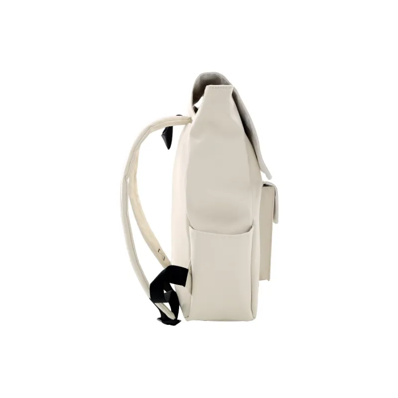 YONEX Badminton Rackets Holds 3 5 Pieces Minimalist Water Repellent Backpack Black/Light Beige Unisex-8