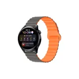 Gray & Orange/Two-Tone Chain Magnetic Silicone