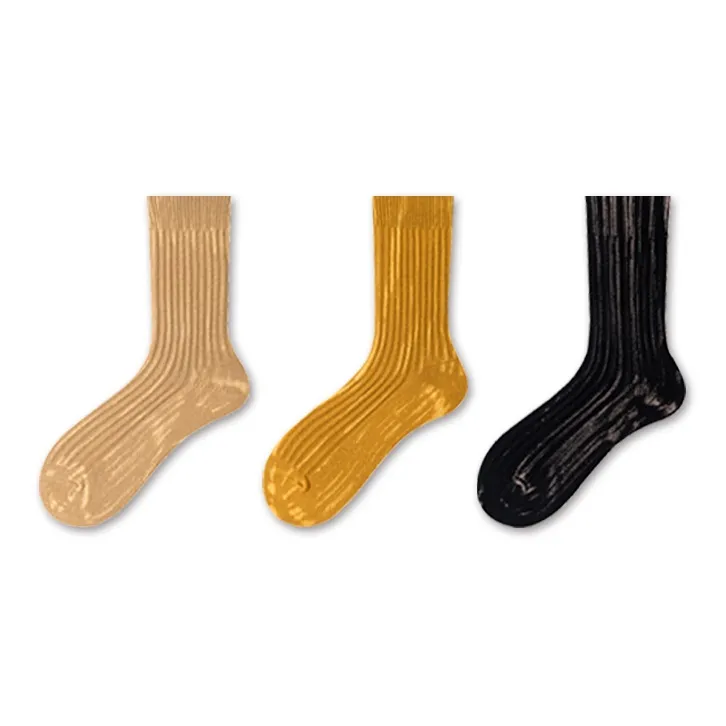 YOOKA Mid Calf Socks Unisex Combo Set Candy Color-16