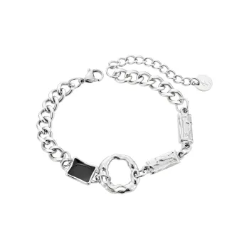 ENFANTIN Titanium Steel Glue Drip Bracelets Unisex