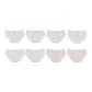8 Pack-Heart 3+White 3+Flesh Pink 2