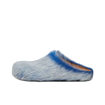 MARNI Long Hair Fussbett Sabots Women's