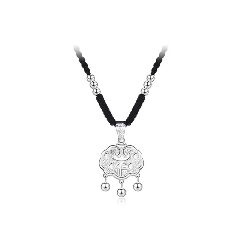 SWEET PLANET S999 Fine Silver Necklaces Unisex-0