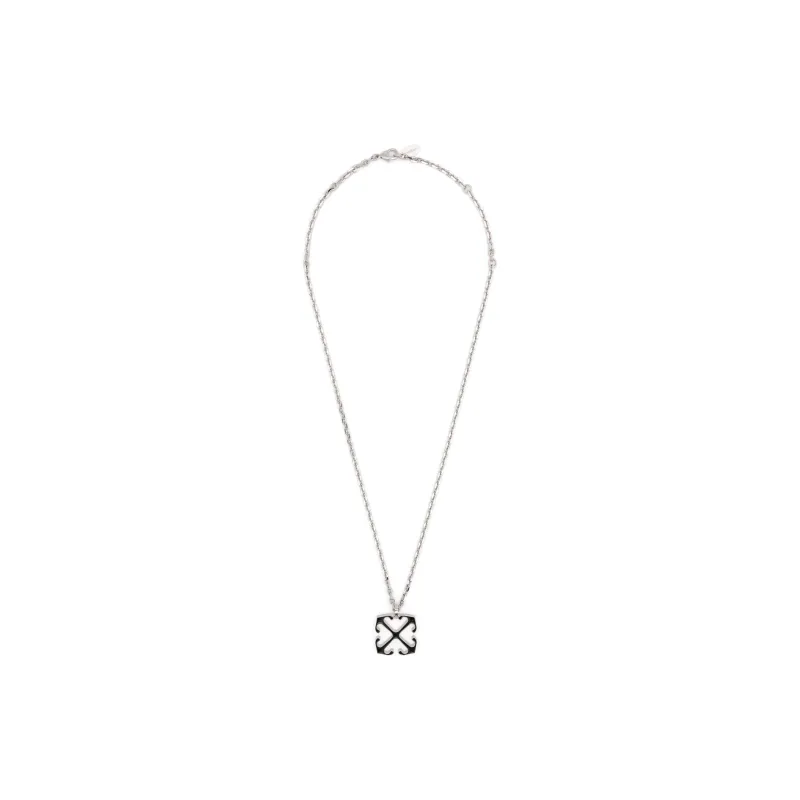 OFF WHITE Arrows Chain Linked Necklace-0