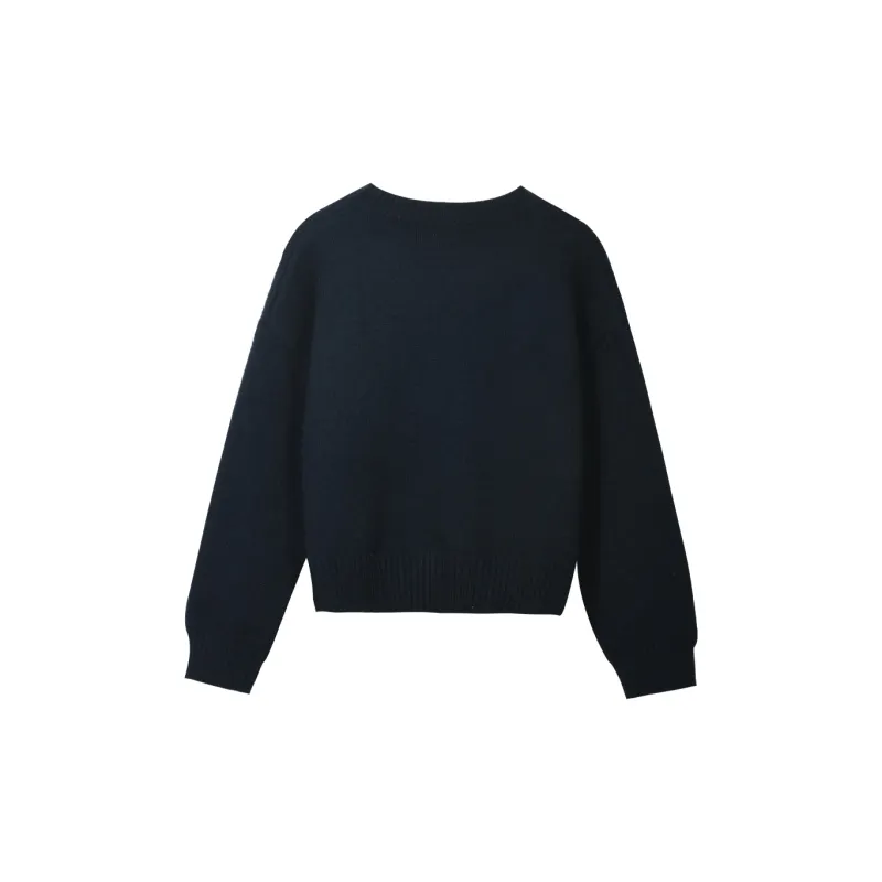 MISHOW Sweater Women's Navy Blue-1