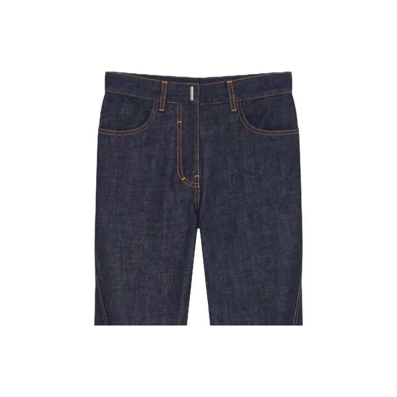 Givenchy High Waisted Boot Cut Jeans-4