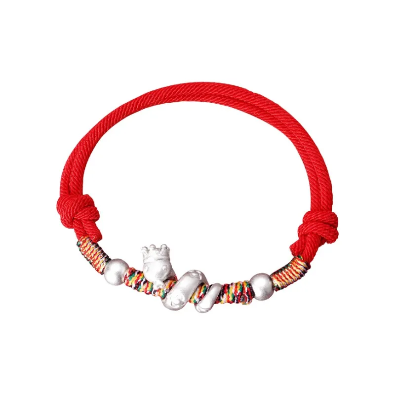 YINGNIXINDONG 999 Fine Silver Bracelets Unisex-0