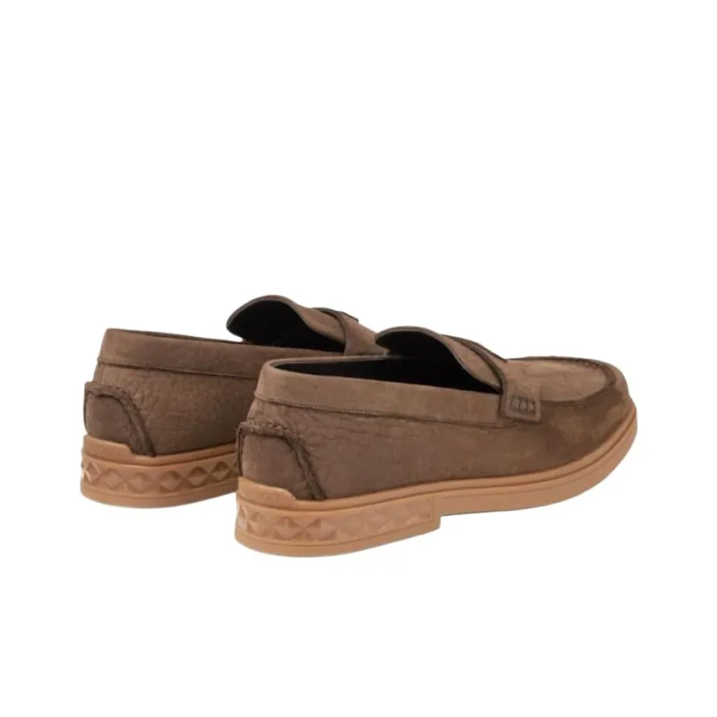 Jimmy Choo Josh Loafers Men's Brown-3