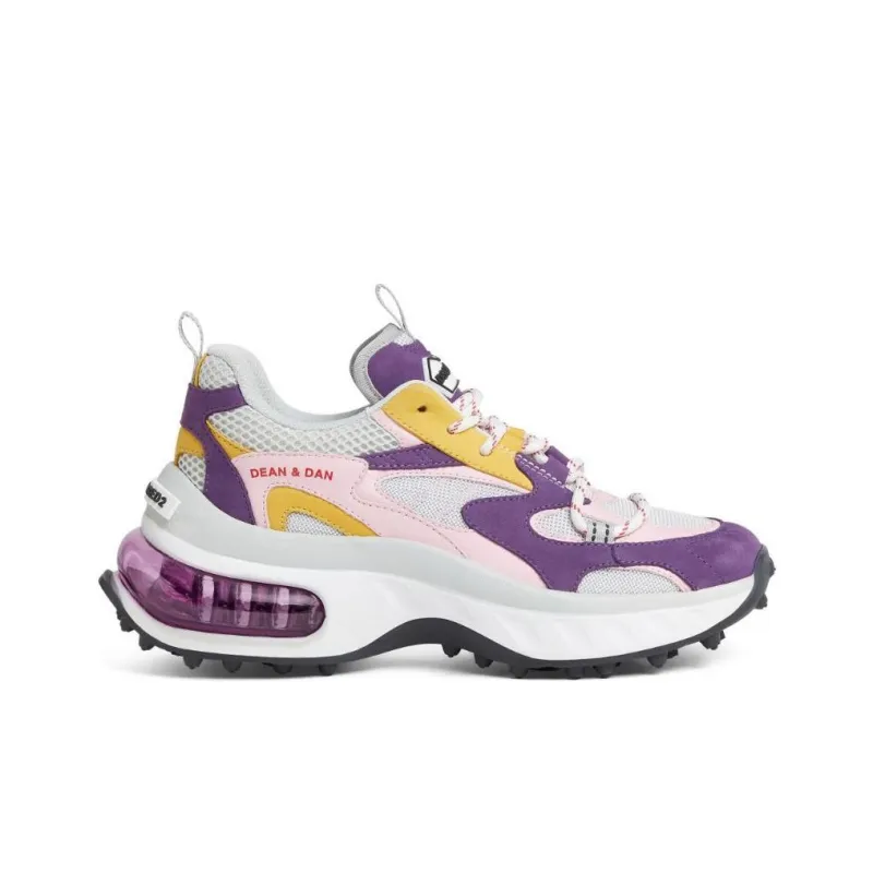 DSQUARED 2 Low Top Casual Shoes Women's Purple-1
