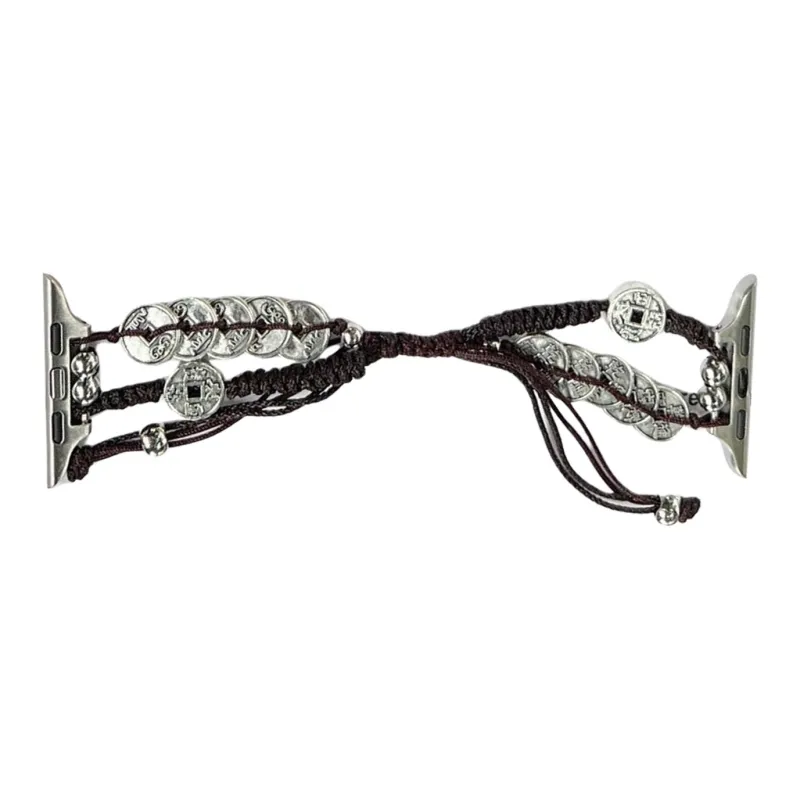 NCFCK Apple Compatibility Watch Band Braided String Material-5