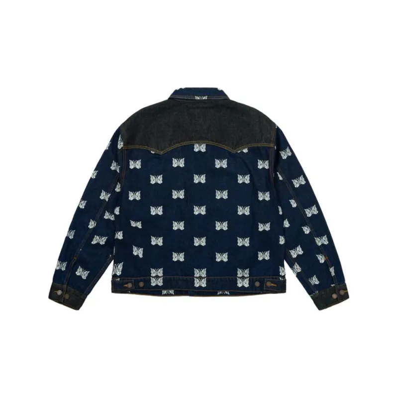 PALACE X Needles Western Denim Jacket-1