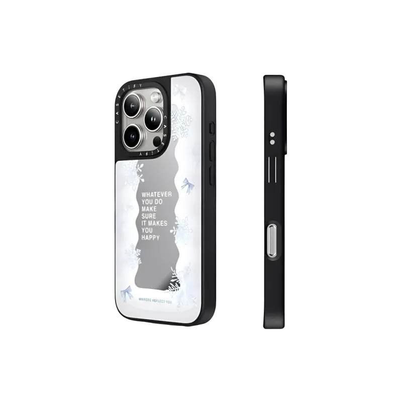 CASETIFY TPU+PC Material FIRST SNOW Phone Cases Compatible With IPhone 16/15/Plus/Pro/Ma Refreshing-3