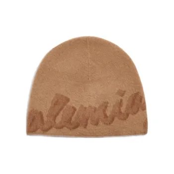 Balenciaga Cashmere Beanies Unisex Beige
