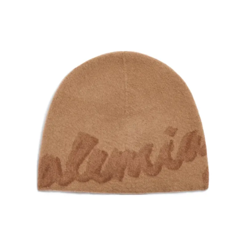 Balenciaga Cashmere Beanies Unisex Beige-0