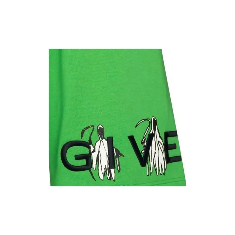 Givenchy X Josh Smith Boxy Fit Embroidery Shorts-3