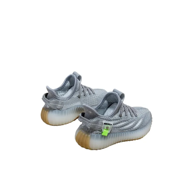 Disney Mickey Series Breathable Lightweight Cushioning Low Top Kids Lifestyle Shoes Kids'-9