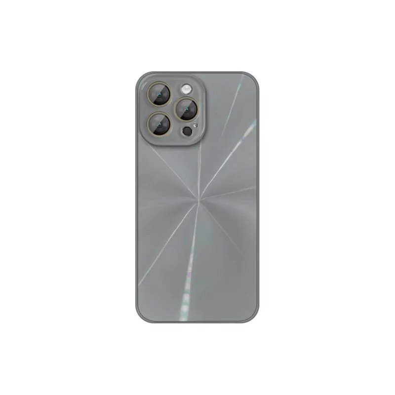 Wei Xin Acrylic Material Nano AG Aurora Laser Phone Cases Compatible With IPhone 16/15 Pro Max/Apple 13/14 Pro/Max-5