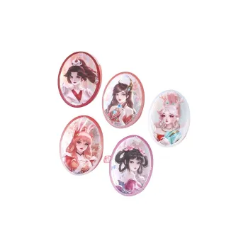 GUANGBO x HONOR OF KINGS Xiaoqiao, Daxiao, Yao Gongsun Li, Yunxiang Ma Koutie Badges