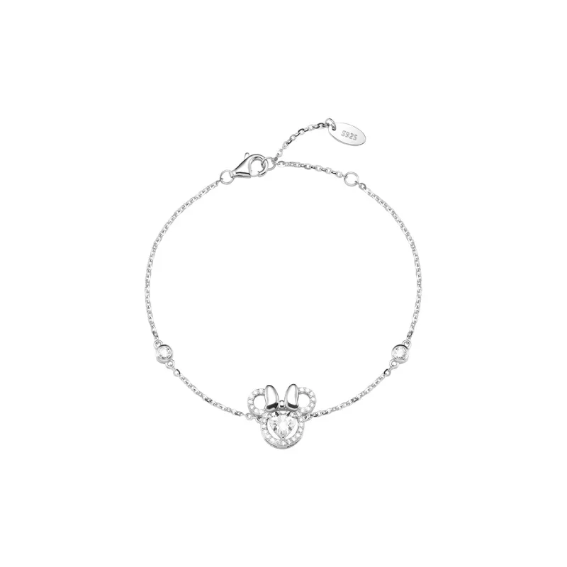 Disney Minnie Series S925 Silver Bracelets Women's-24
