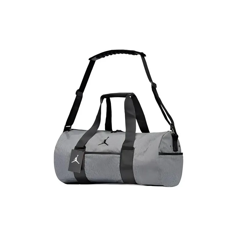Jordan Polyester Gym Bag Large Size Unisex Gray-0