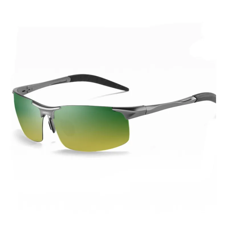 Thunder Pailong Metal Rectangular Sunglasses Men's-5