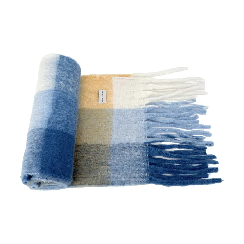 JEANSWEST Polyester Knit Scarves Women's-1
