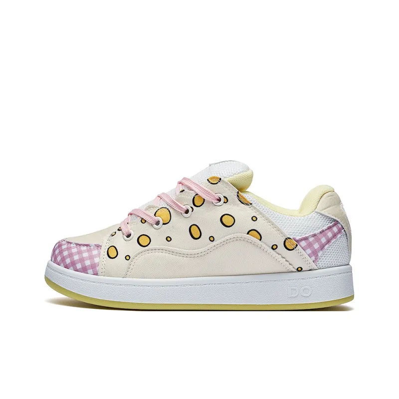 MEXICAN Anti Slip Wear Resistant Low Top Skateboard Shoes Women's-0