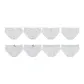 Bear 2+White 2+Light Blue 2+Blue White 2 (8 Pack)
