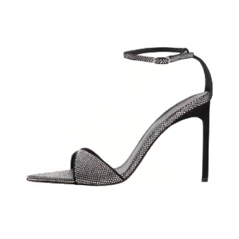 BETTINA VERMILLON Strap Sandals 10.5cm Women's Black