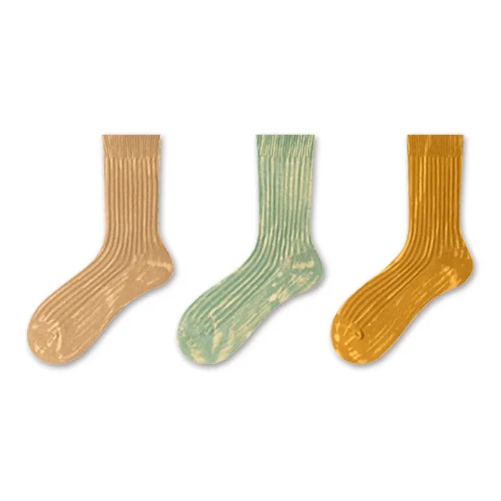 YOOKA Mid Calf Socks Unisex Combo Set Candy Color-14