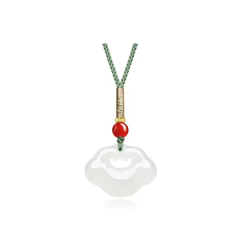 Moon Jewelry Agate Jade Necklaces Unisex