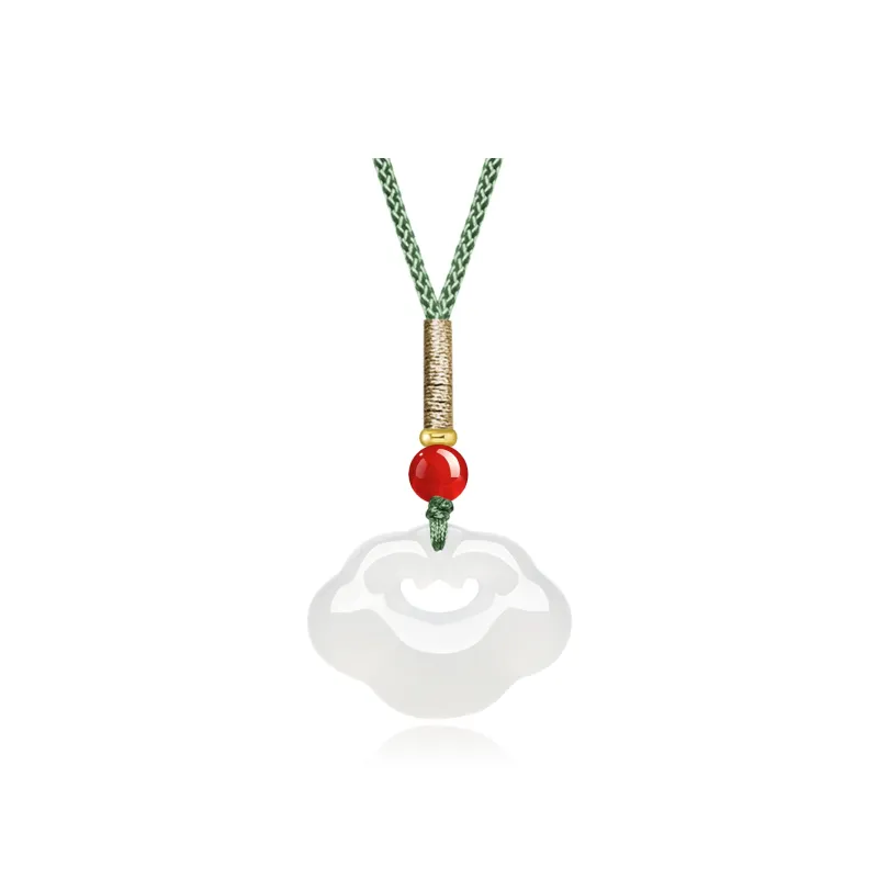 Moon Jewelry Agate Jade Necklaces Unisex-0
