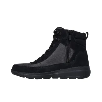 Skechers ON THE GO Warm And Wear-Resistant Short Snow Boots Women's Black
