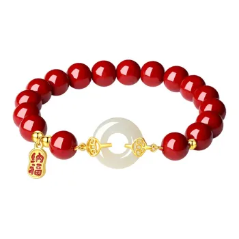 Fu Ru Ji Cinnabar Bracelets Women's