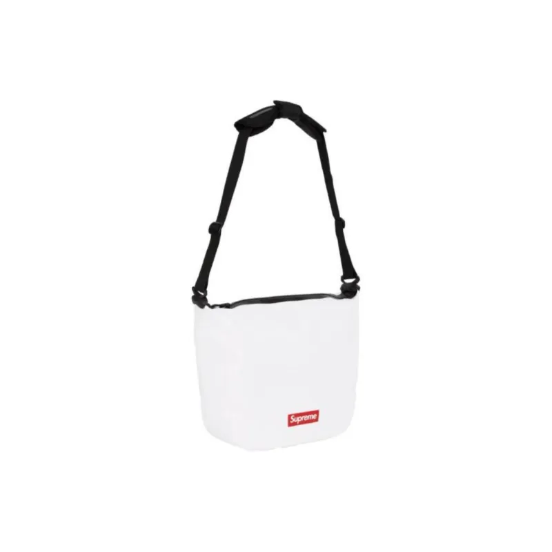 Supreme PVC Shoulder Bag, Crossbody Bag Trumpets Unisex White-1