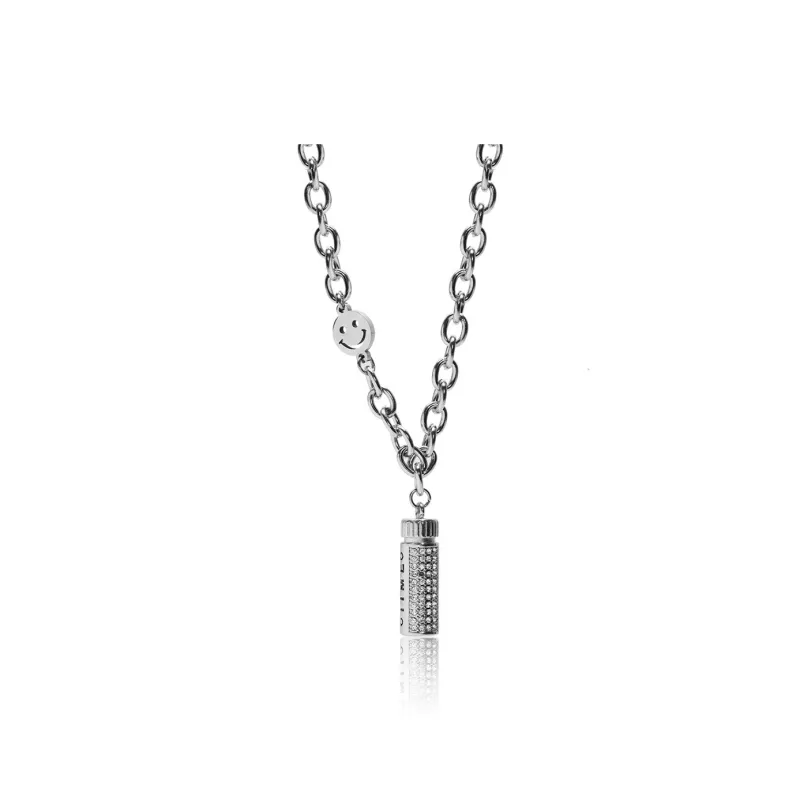 FOREVER MELODY Titanium Steel Necklaces Unisex-0