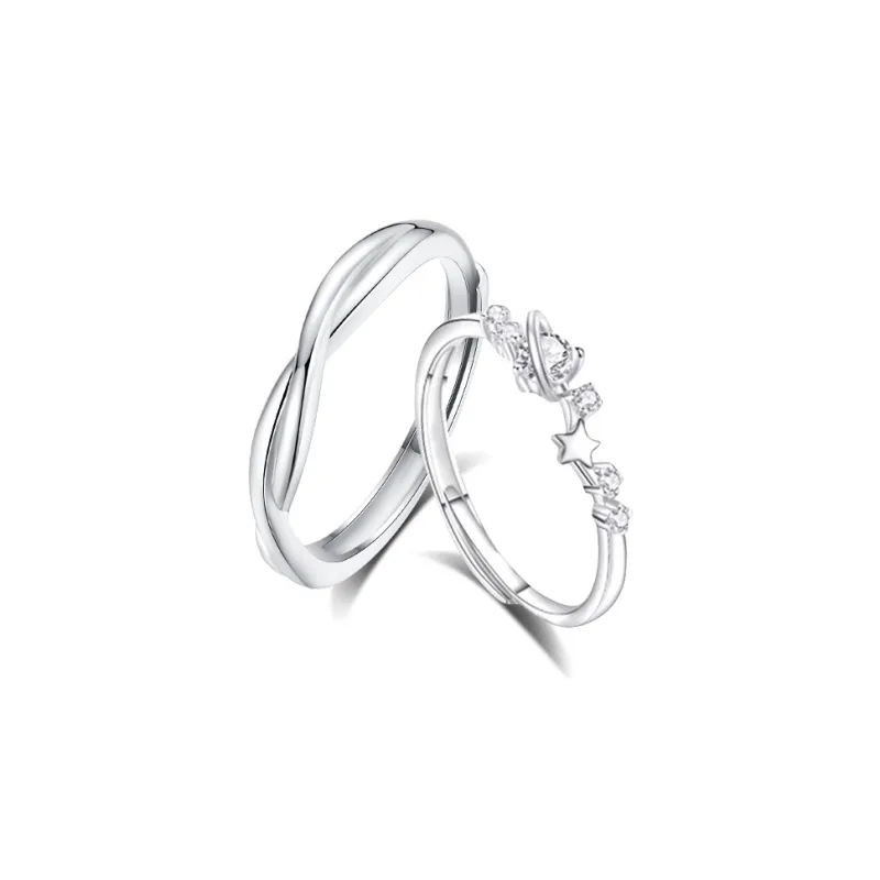 NVBBK Sterling Silver Rings Unisex-0