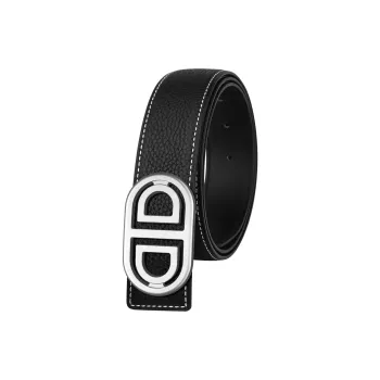 CATELLES Double Sided Top Grain Cow Leather Leather Belts Men's Width  3.2cm