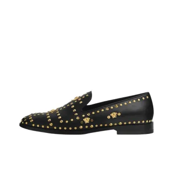 VERSACE Medusa Loafers Men's Black
