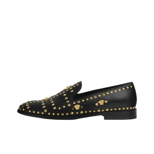 VERSACE Medusa Loafers Men's Black