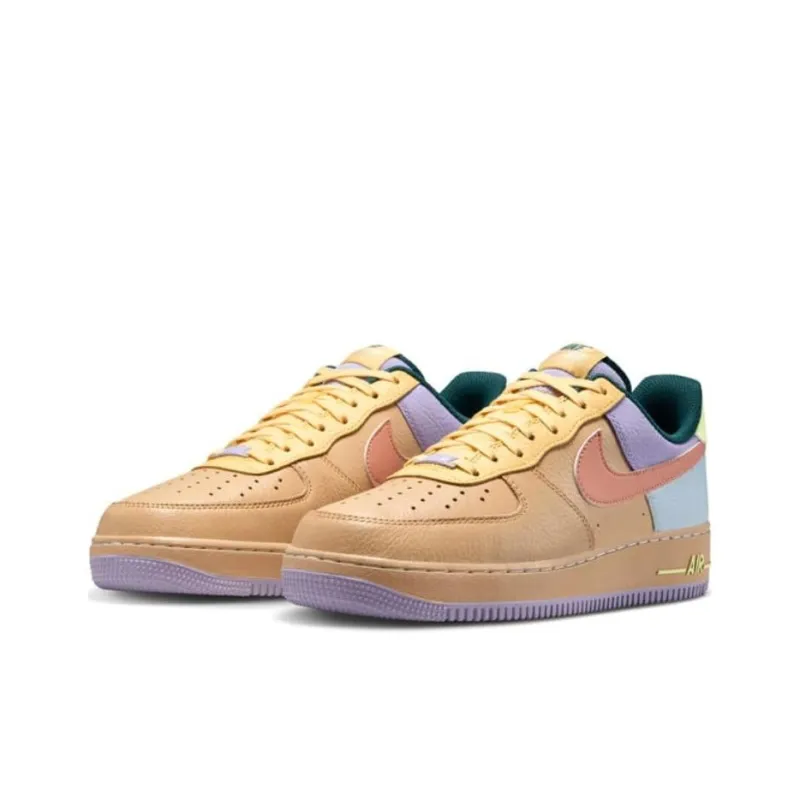 Nike Air Force 1 Low '07 Sesame Hydrangeas Soft Yellow Apricot Agate-2