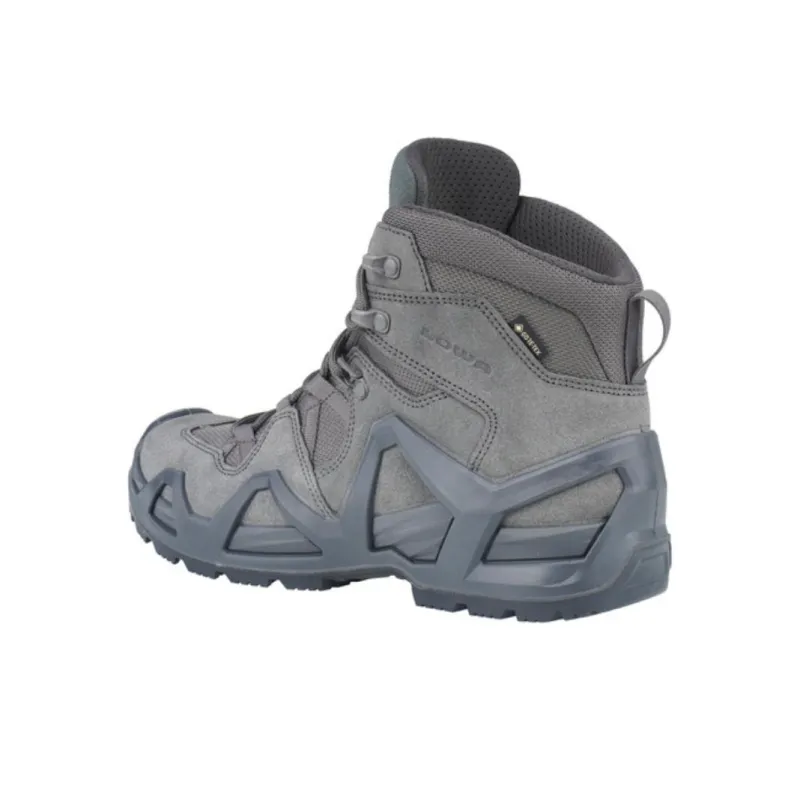 Lowa Wear Resistant Slip Resistant Short Outdoor Boots Men's Gray-3